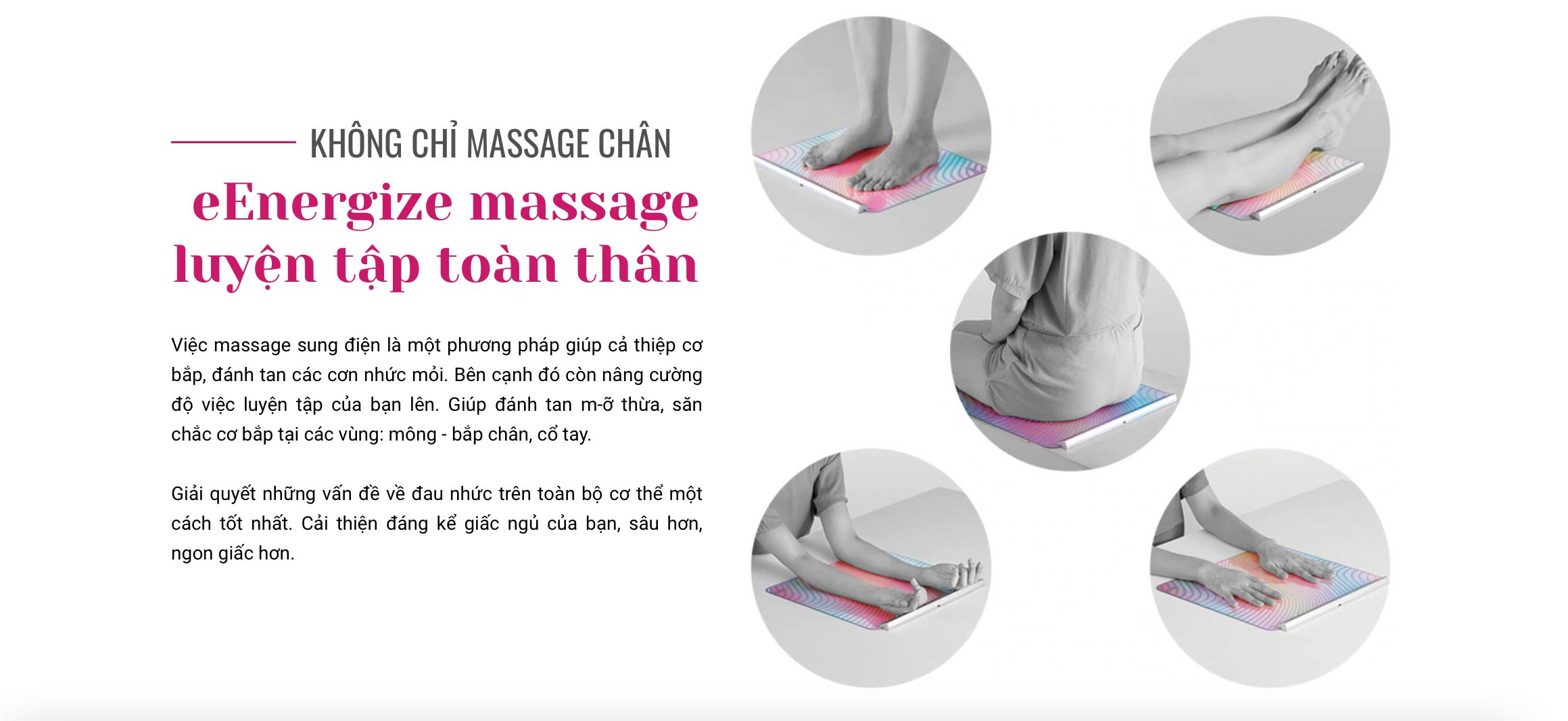 Máy massage xung điện OKIA eEnergize