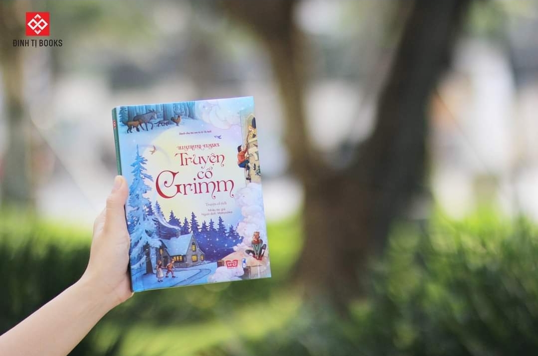 -Truyện cổ tích nghìn lẻ một đêm, Truyện cổ Andersen, Truyện cổ Grimm minh họa màu cho trẻ 6 - 16 tuổi - Đinh Tị Books