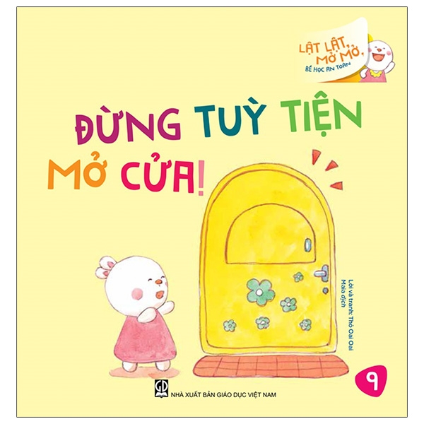 Fahasa - lật lật, mở mở, bé học an toàn - đừng tùy tiện mở cửa