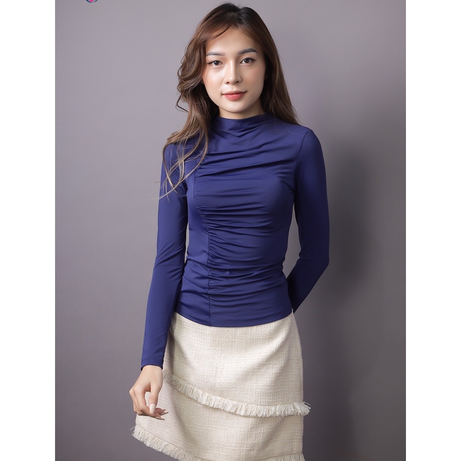Áo thun lạnh kín cổ mùa thu đông emspo atl0531