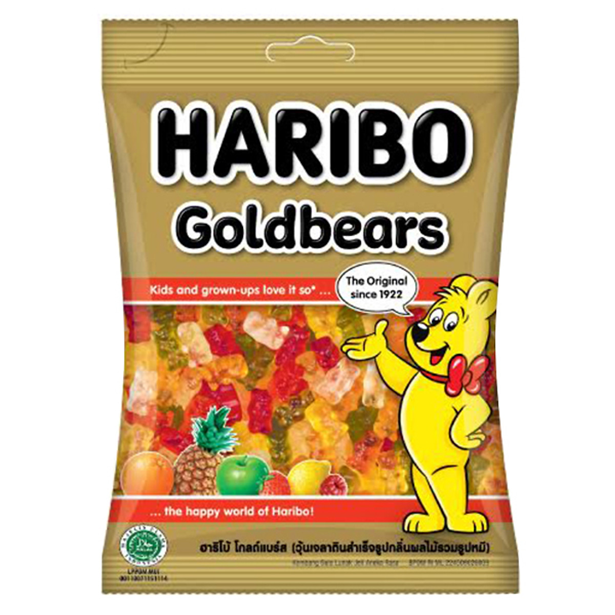 [Siêu thị WinMart] - Kẹo dẻo Haribo goldbears gói 80g