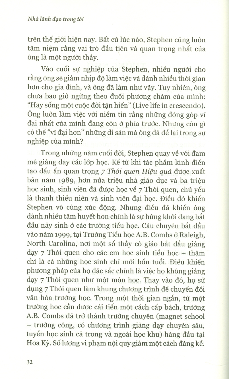 Nhà Lãnh Đạo Trong Tôi