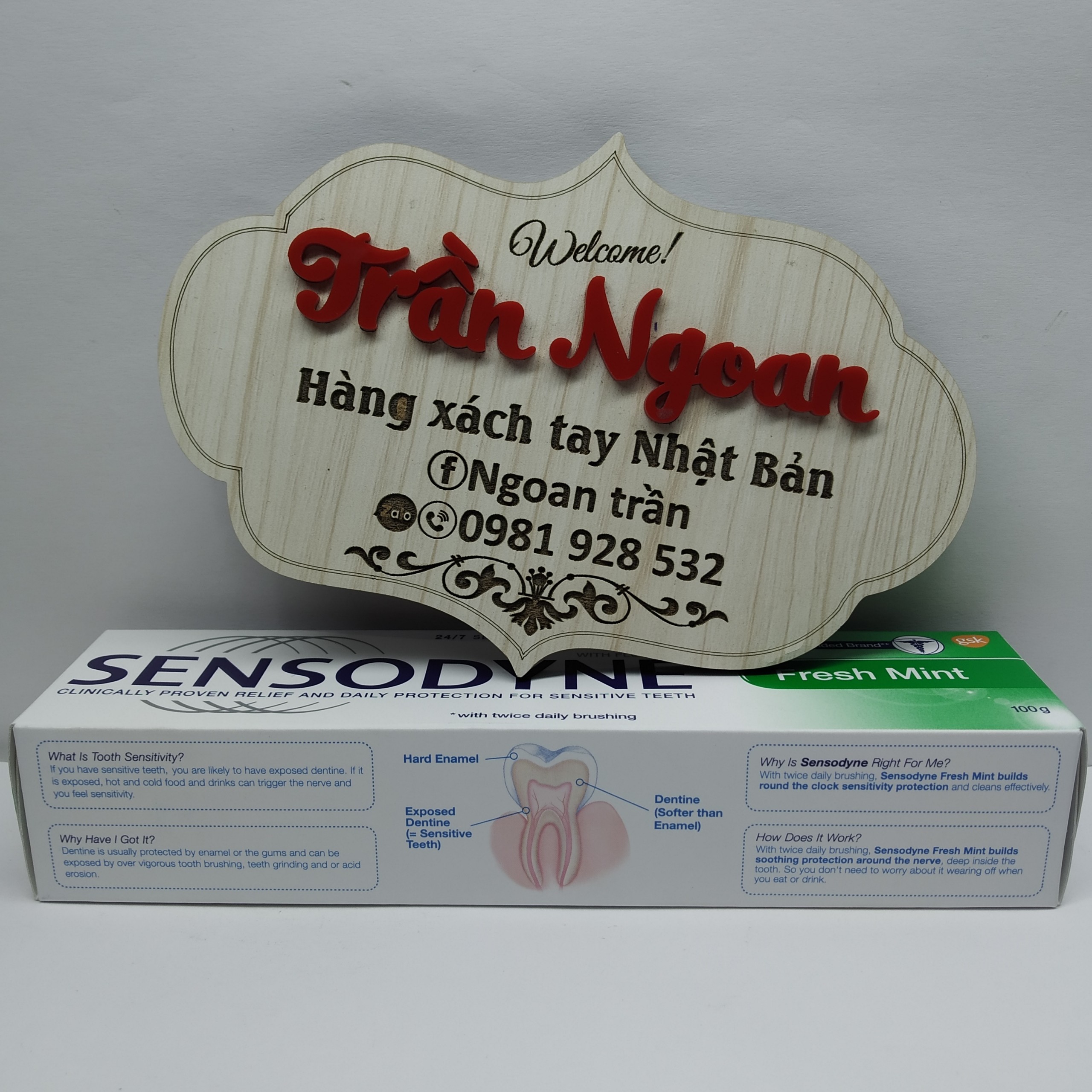Kem Đánh Răng Sensodyne Fresh Mint - Tuýp 100g