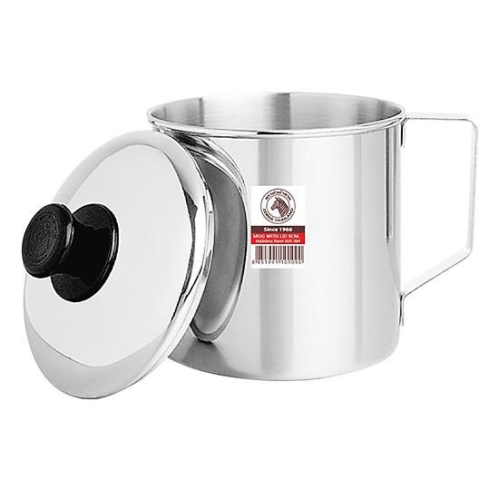 Ca nước inox có nắp zebra thái lan 11cm 1000ml