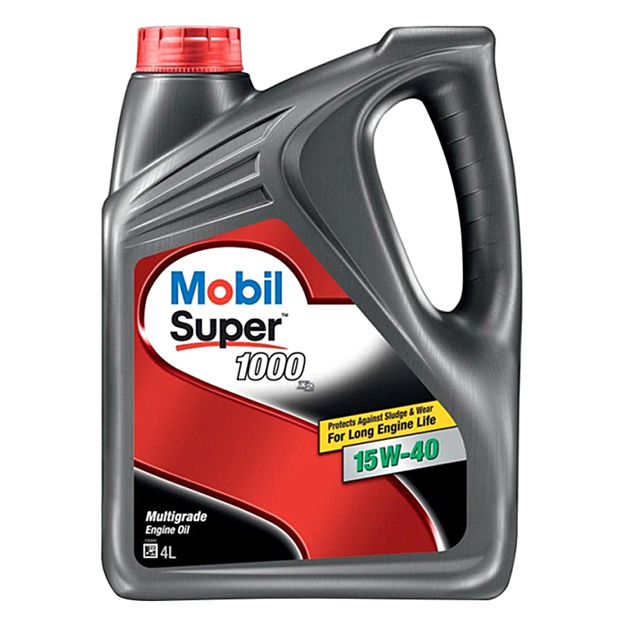 [combo nhớt ô tô cao cấp mobil super 1000 x2 15w-40 4l và nhớt hộp số tự động mobil dexron vi atf nhập khẩu usa