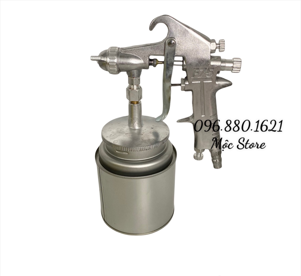 Dụng cụ phun sơn f75 bình dưới đầu phun 1.8mm 500cc