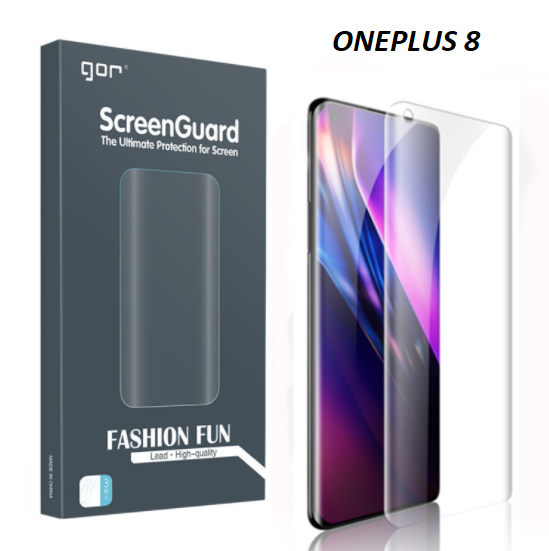 Bộ 2 miếng dán dẻo 3d gor cho oneplus 8