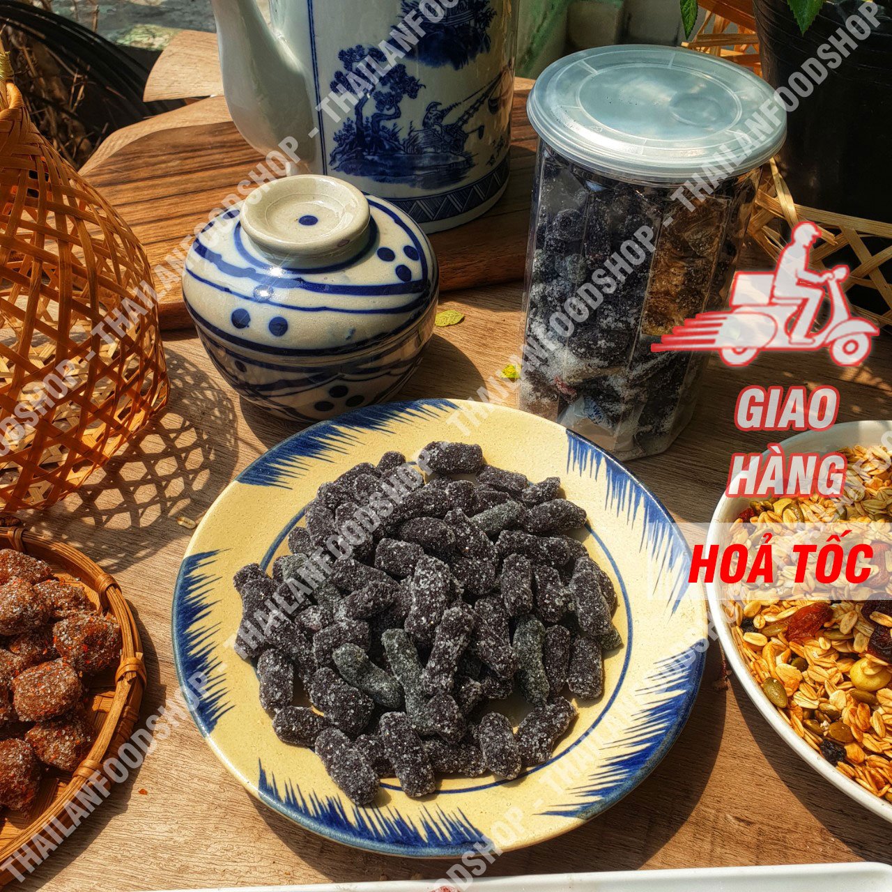Kẹo Dâu Tằm Đặc Sản Đà Lạt - Lon 500gr