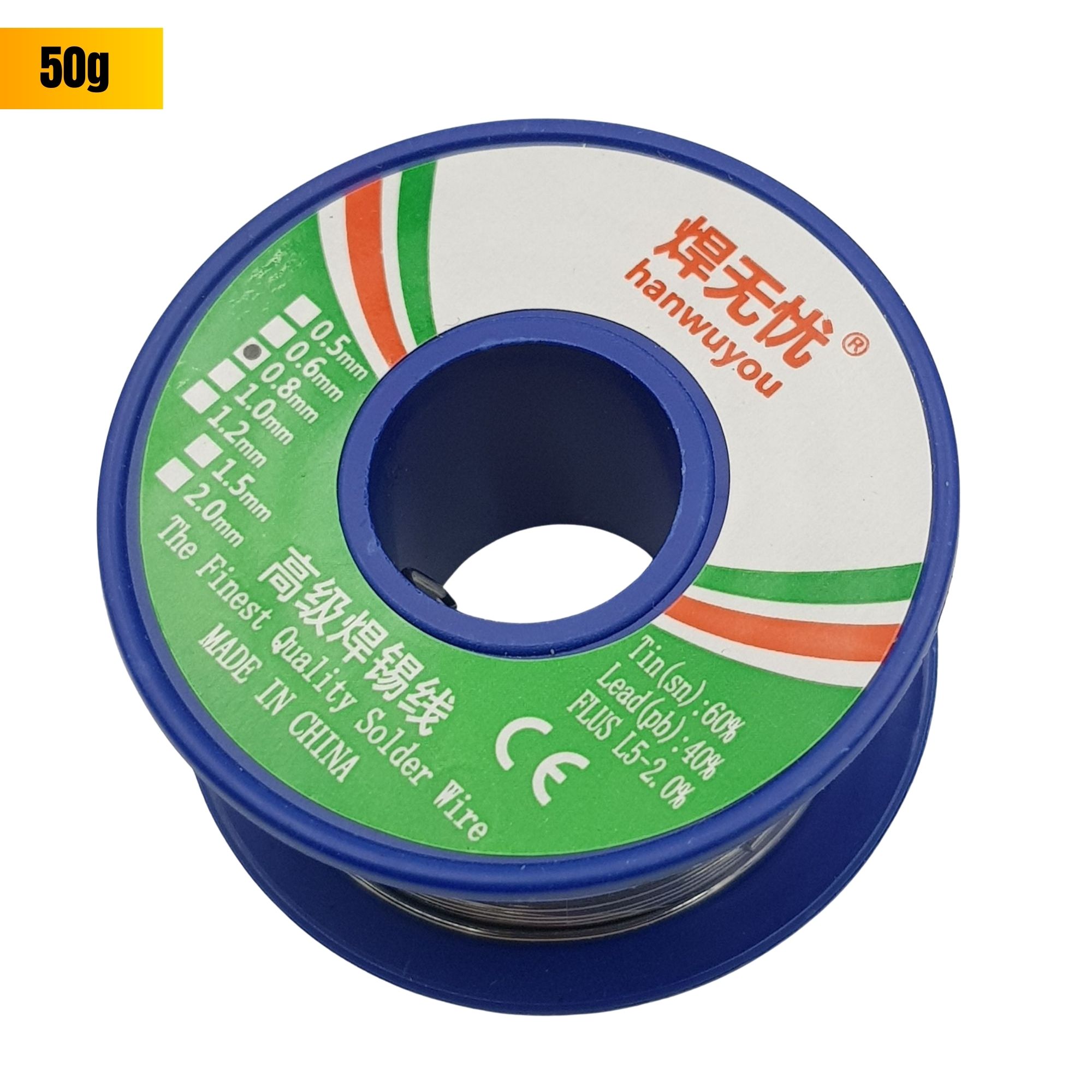 Thiếc hàn 0.8 (50gram)