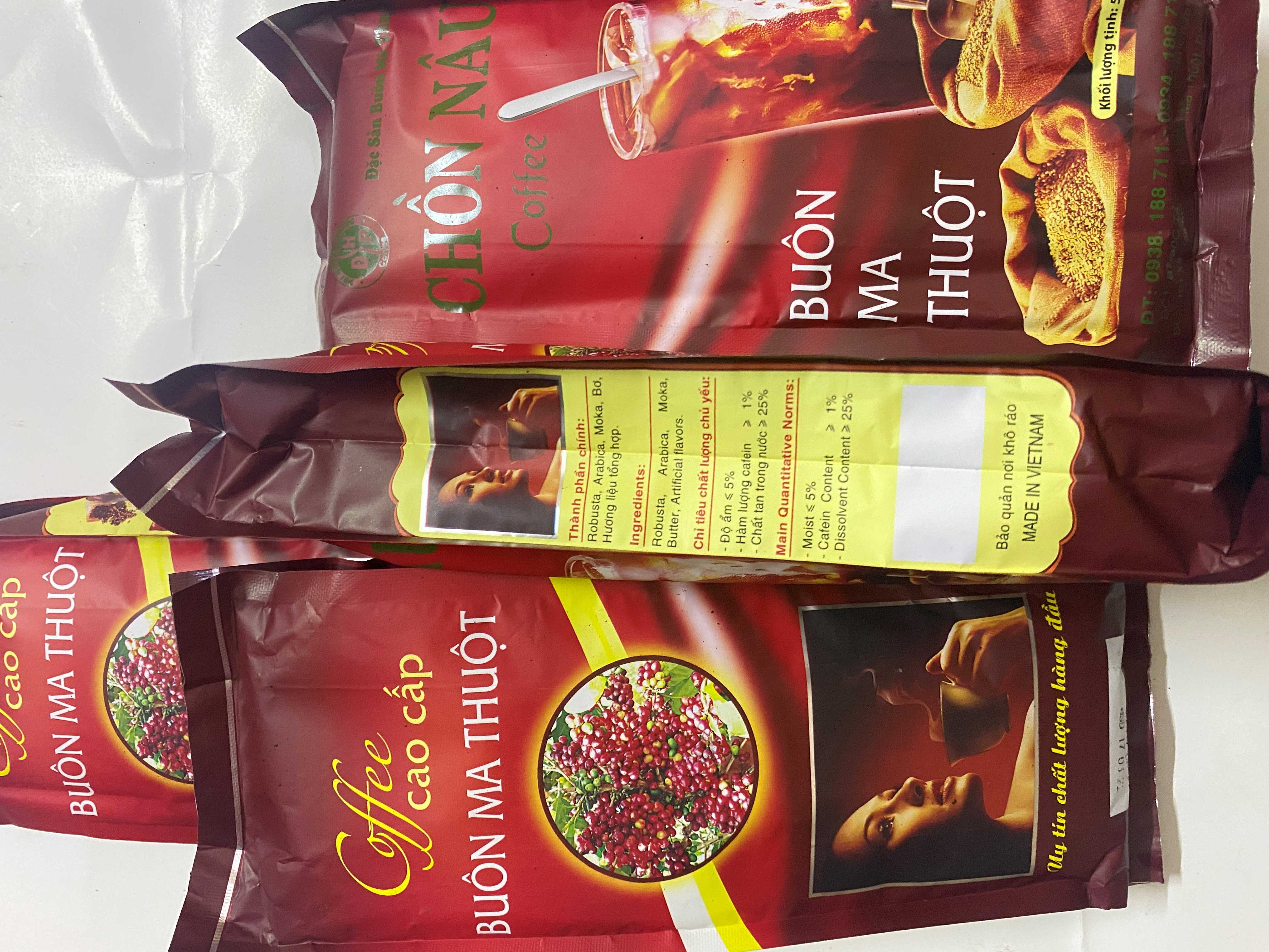 CÀ PHÊ XAY CHỒN BUÔN MA THUỘC 500g