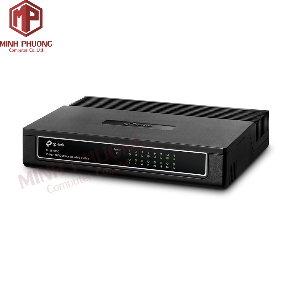 Switch chia tín hiệu để bàn 16 cổng 10/100Mbps TL-SF1016D