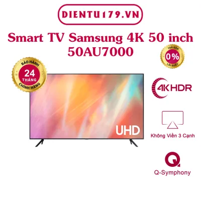 Tivi Samsung Smart 4K 50AU7000 50 inch UHD