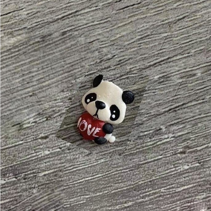 [Charm] charm nail - charm gấu - gấu nặn thủ công