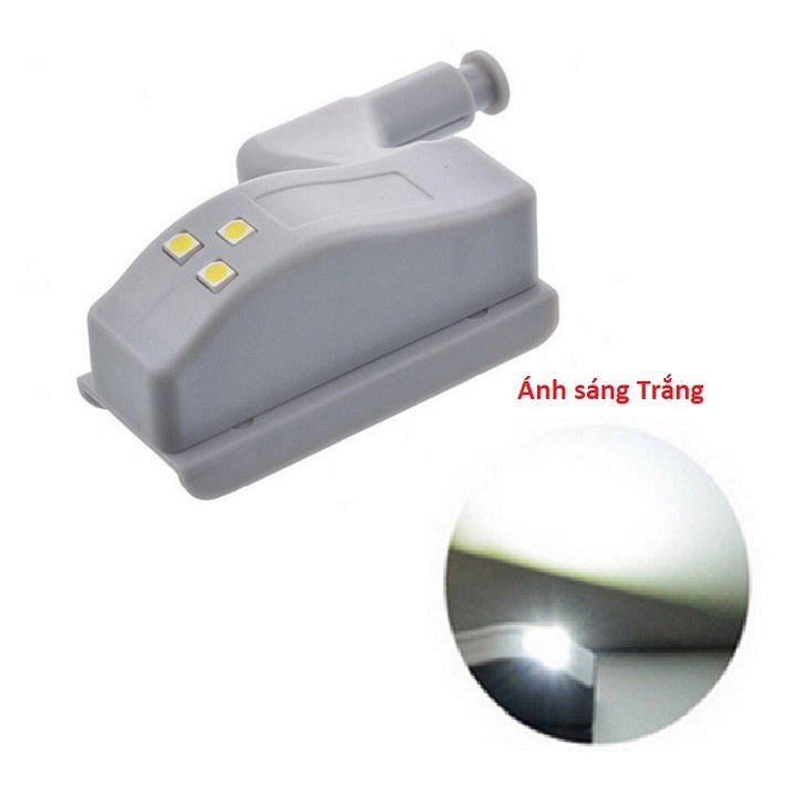 It comes with a 23A battery. Mini led Cabinet hinge lamp auto light when turning on and off when close, select sorting-381.963
