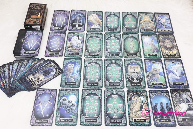 [HCM]Bộ bài Bói Tarot Familiars Cao Cấp