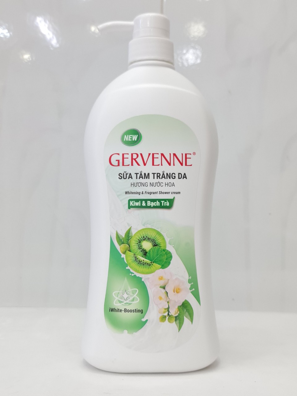 Sữa Tắm Dê Dưỡng Ẩm Trắng Da GERVENNE 900g