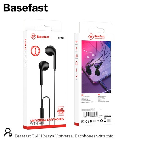 Basefast TN01/ TN02 - Tai Nghe Cao Cấp 3.5mm