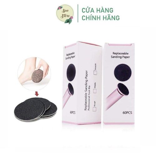 Hộp miếng chà gót hộp 60 miếng