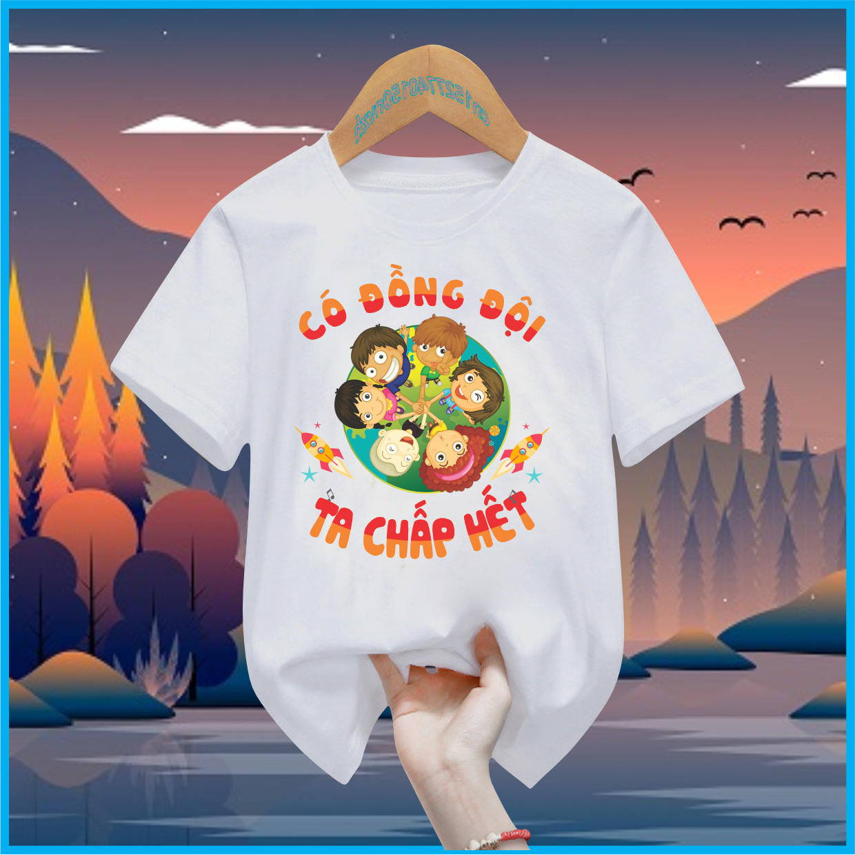 Áo nhóm - Có đồng đội, ta chấp hết