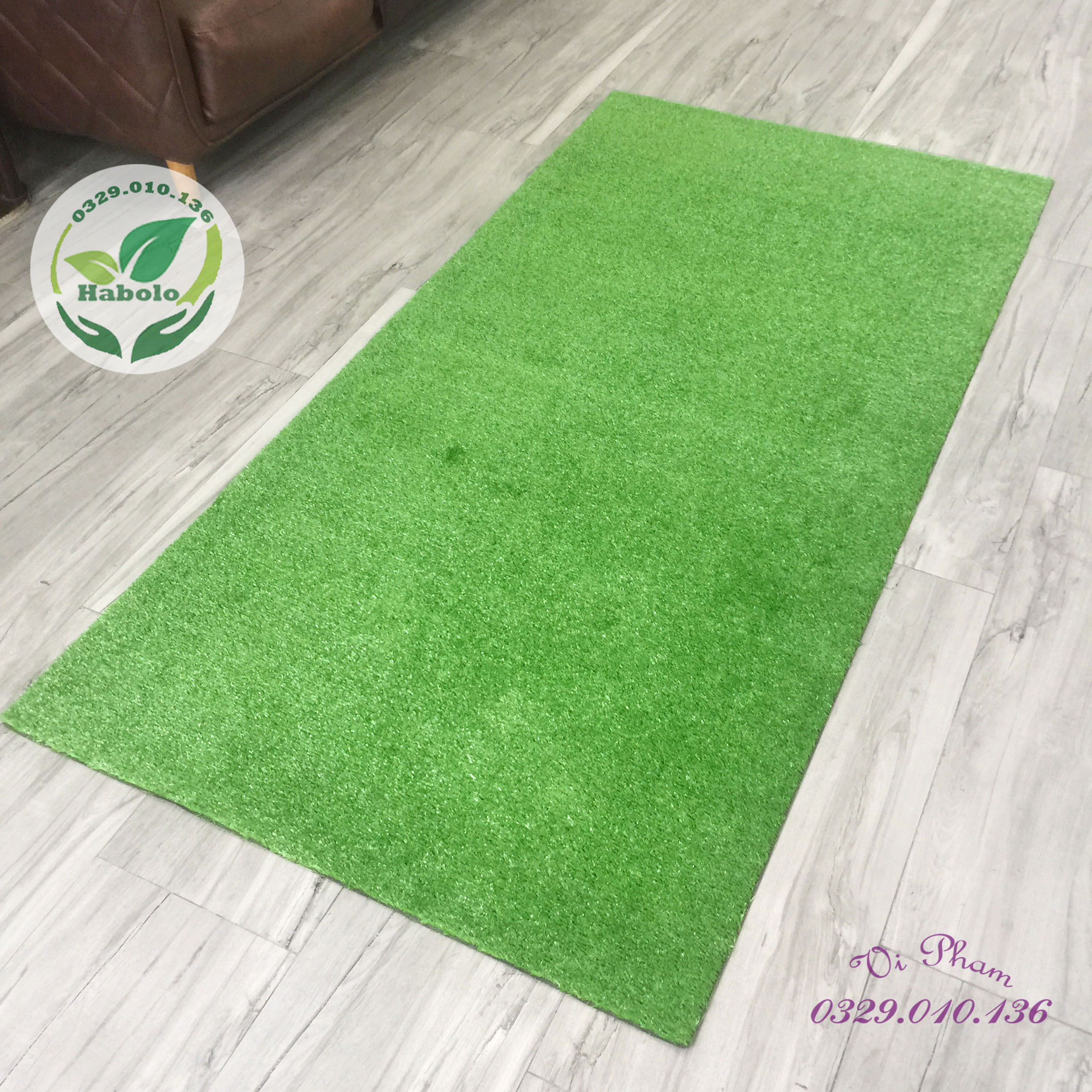 Thảm cỏ trang trí ban công chung cư kích thước [ 1m x 2m ]