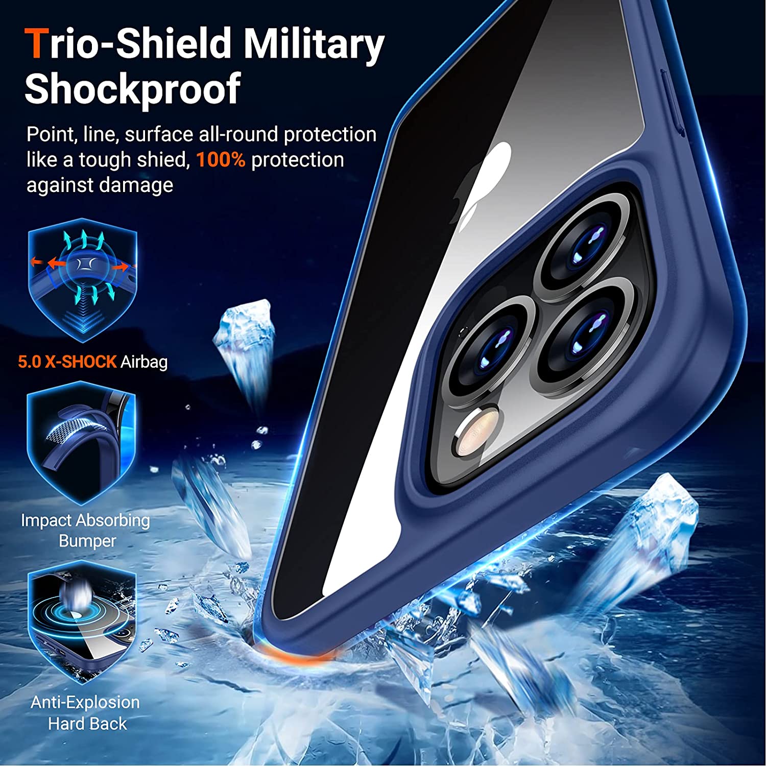 Ốp Torras Diamond iPhone 13 series