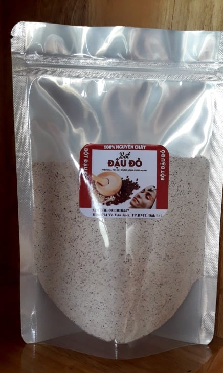 Combo Bột Đậu Đỏ + Bột Cafe - Mỗi Gói 100g Tẩy Tế Bào Chết