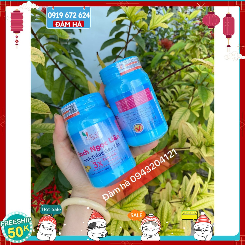 kem kích trắng bạch ngọc liên