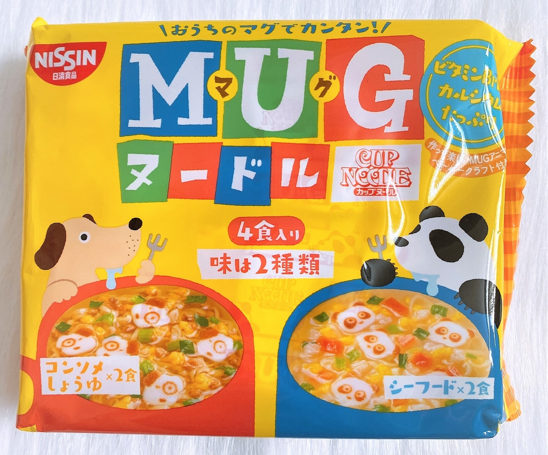 [HCM]Mì Mug Nissin Nhật Bản 90g cho bé ăn dặm từ 1 tuổi - Date 8/2024