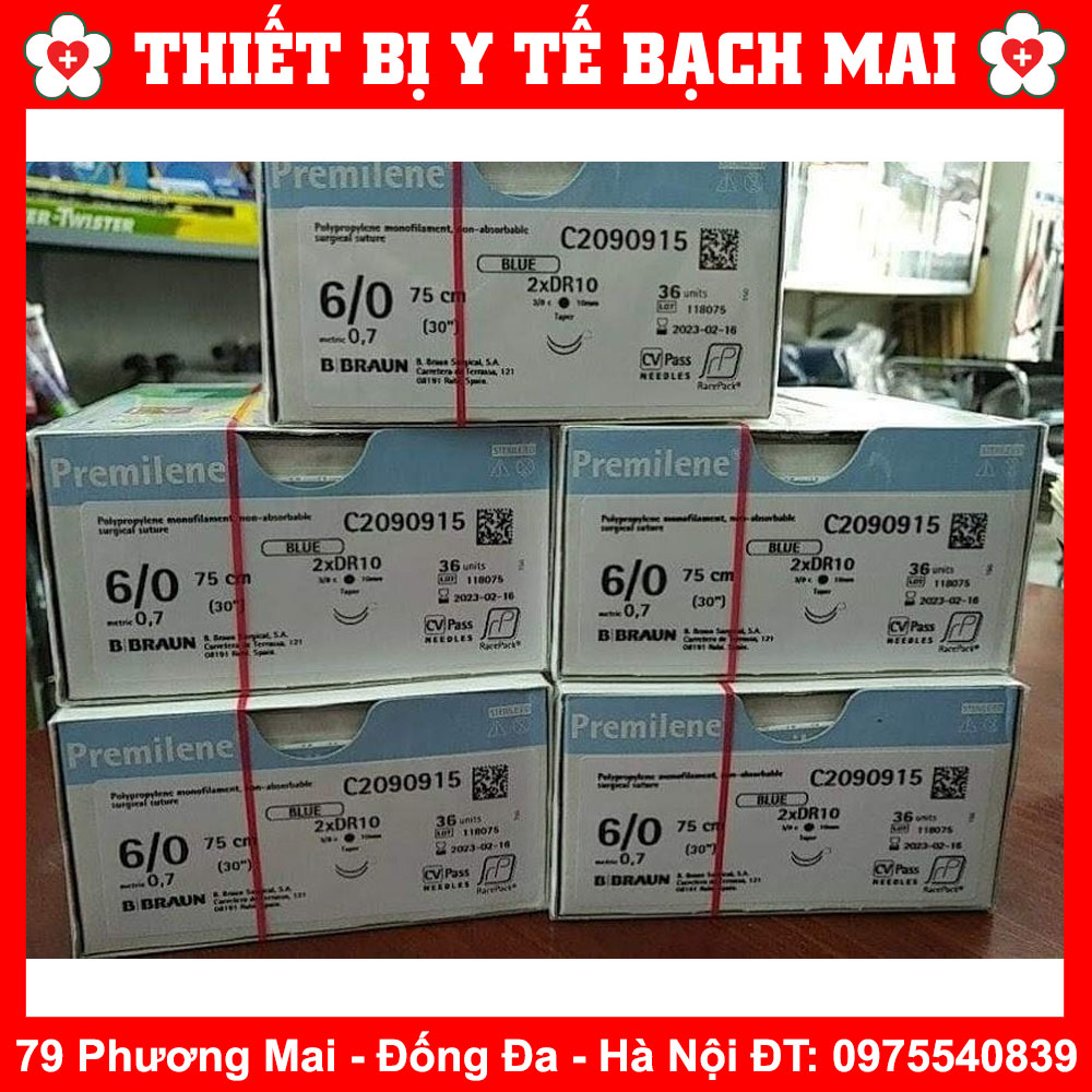 Chỉ Phẫu Thuật Nhấn Mí Premilene 6/0