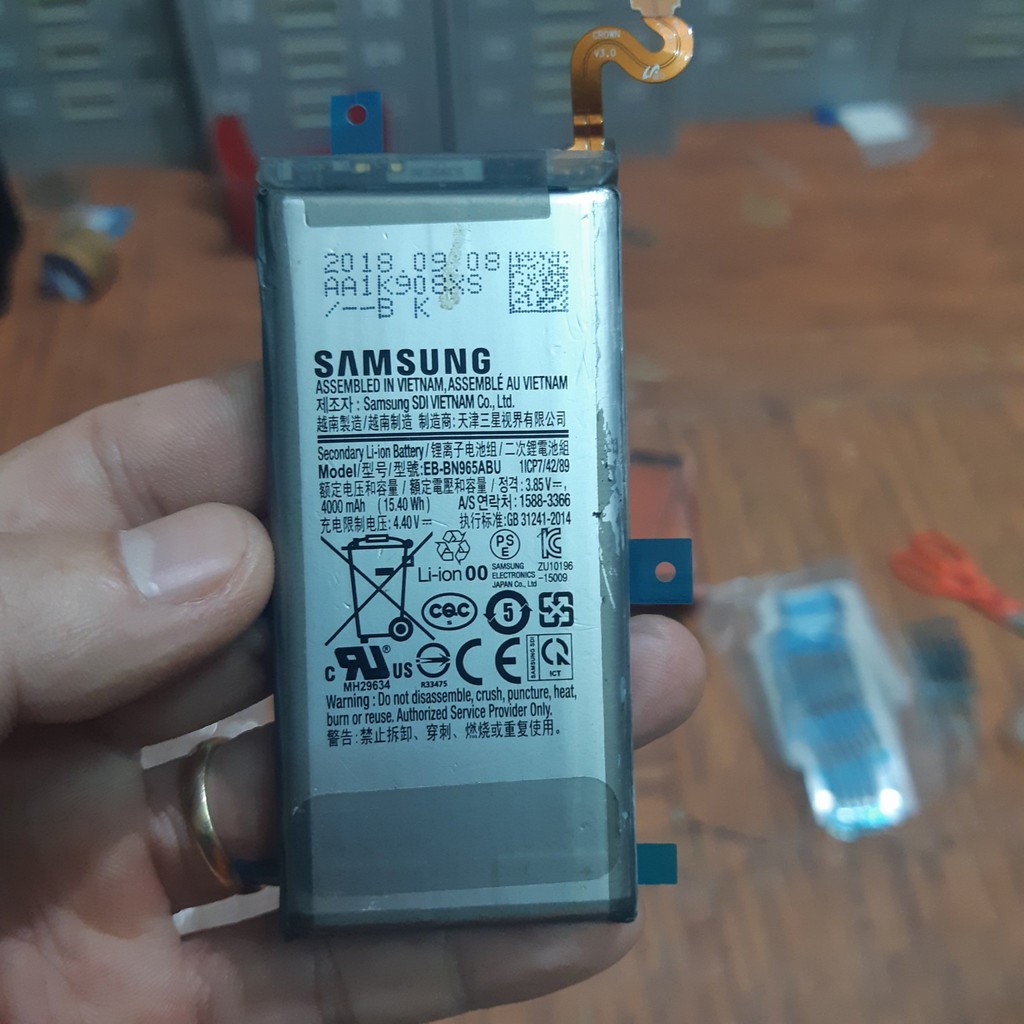 Pin samsung galaxy note 9 chính hãng, dung lượng 4000 mah