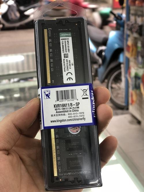Ram Kingston 8GB DDR3 bus 1600 mới  bh 12 tháng