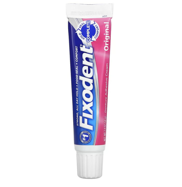 Keo dán răng giả Fixodent Original 68g của Mỹ