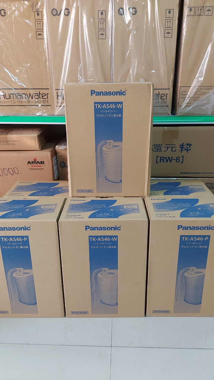 [HCM][Trả góp 0%][máy mới ] Máy lọc nước điện giải Panasonic TK-AS46-P