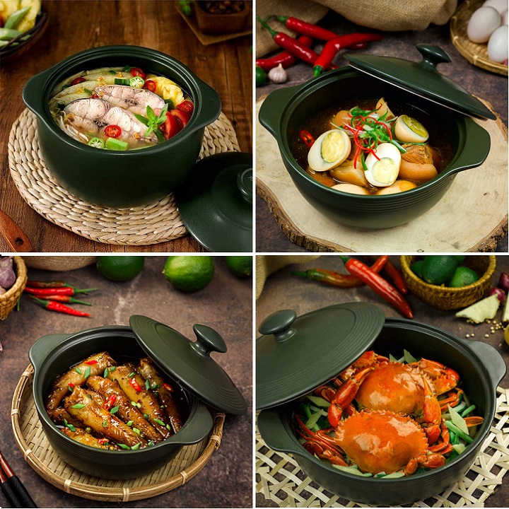 Nồi đất kho cá - nồi đất