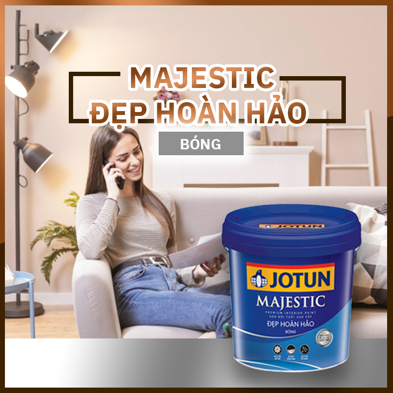 SƠN JOTUN NỘI THẤT MAJETIC BÓNG & MỜ / 1LIT