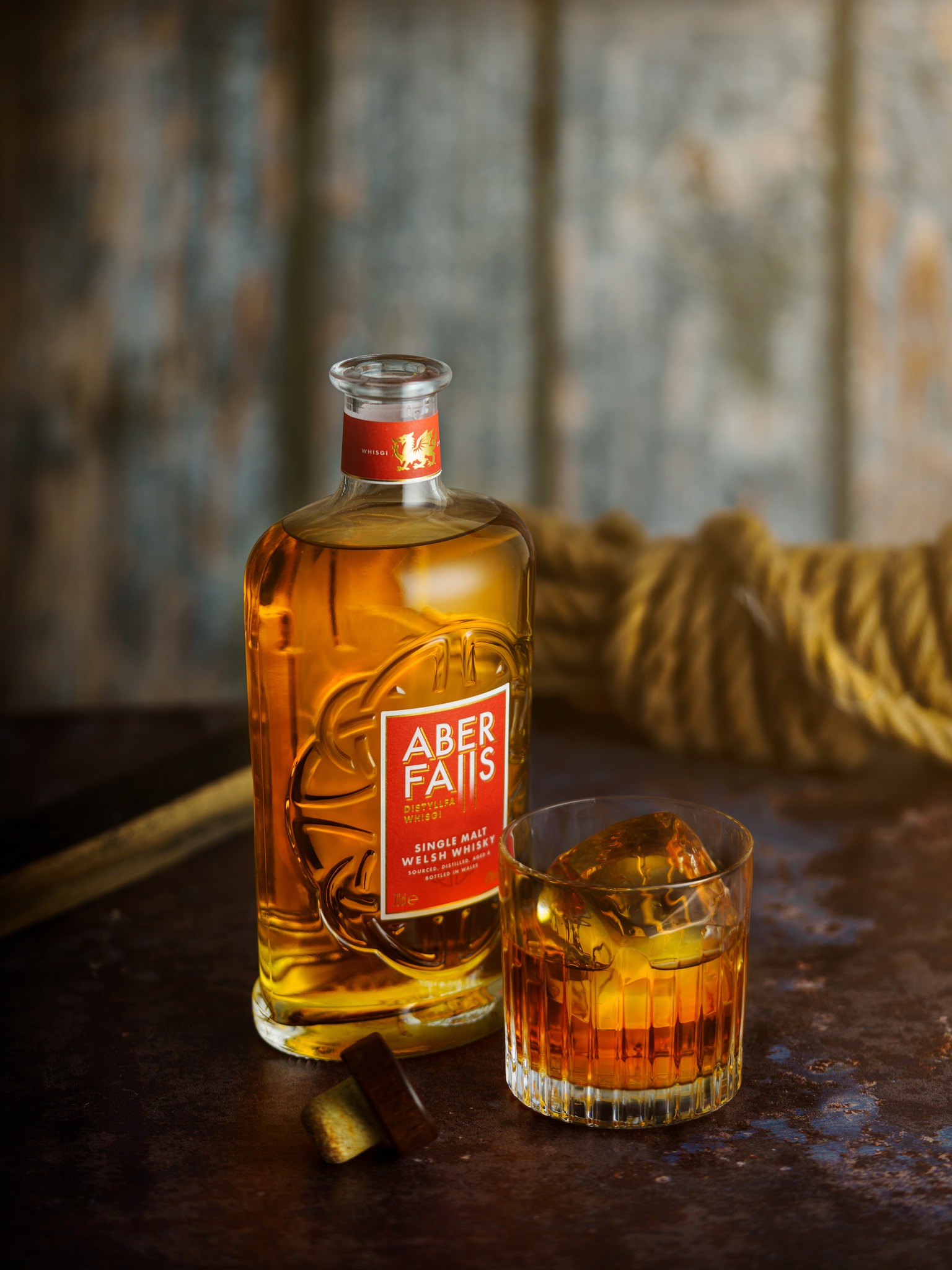 [CHÍNH HÃNG] Rượu Single Malt Aber Falls Welsh Whisky - 700ML - 40%