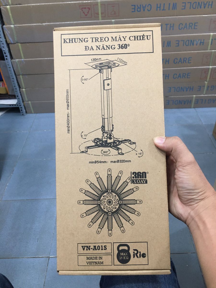 Giá Treo Máy Chiếu Xoay 360 Độ 60cm