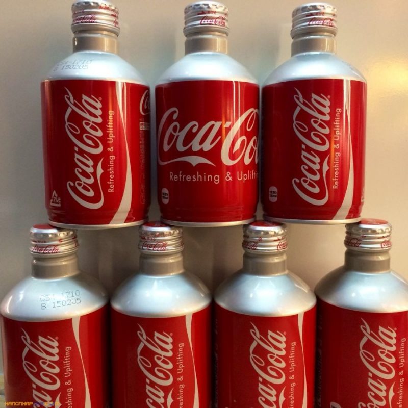 Thùng coca-cola nắp vặn Nhật Bản(24 lon)300ML