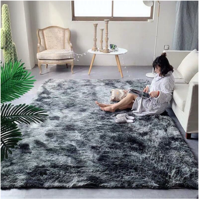 [HCM][XẢ KHO-SALE 50%] Thảm Trải SànThảm Lông Trải Sàn Hàng Đẹp 2020Thảm Lót Sàn Kích Thước 1m6 X 2.M-Mặt Sau Chống Trơn TrượtChống BụiMàu Sắc Nhã Nhặn Tạo Không Gian Sống Thoải Mái Thích Cho Phòng NgủPhòng KháchHành LangGhế Sofa..