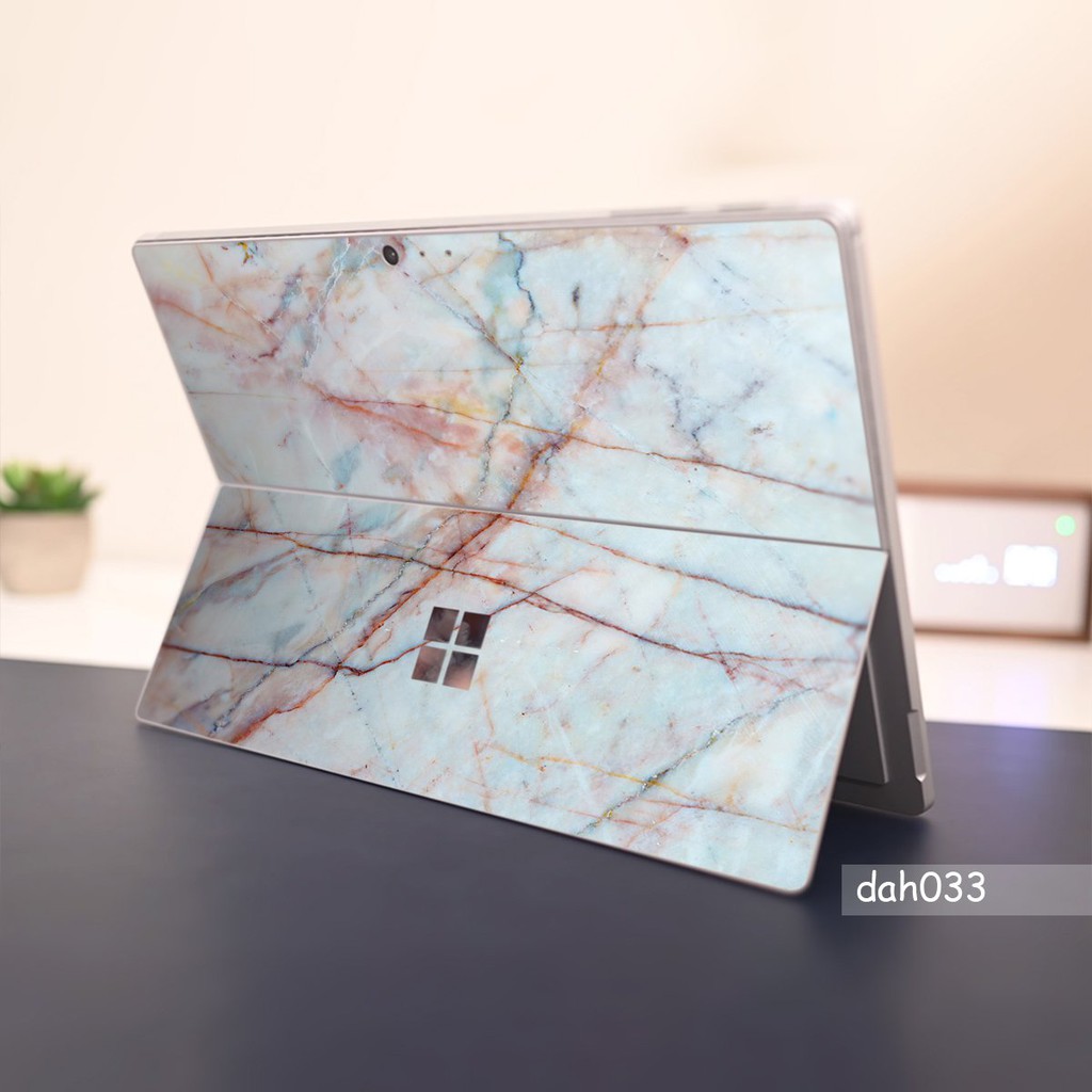 Skin dán hình vân đá x02 cho surface 3 2015; go, go 2, go 3; pro 2 3 4 5 6 7 8 x