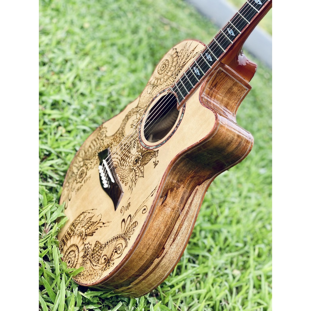 (Miễn Phí Ship) Đàn guitar acoustic ST-C200 - HÀNG CUSTOM