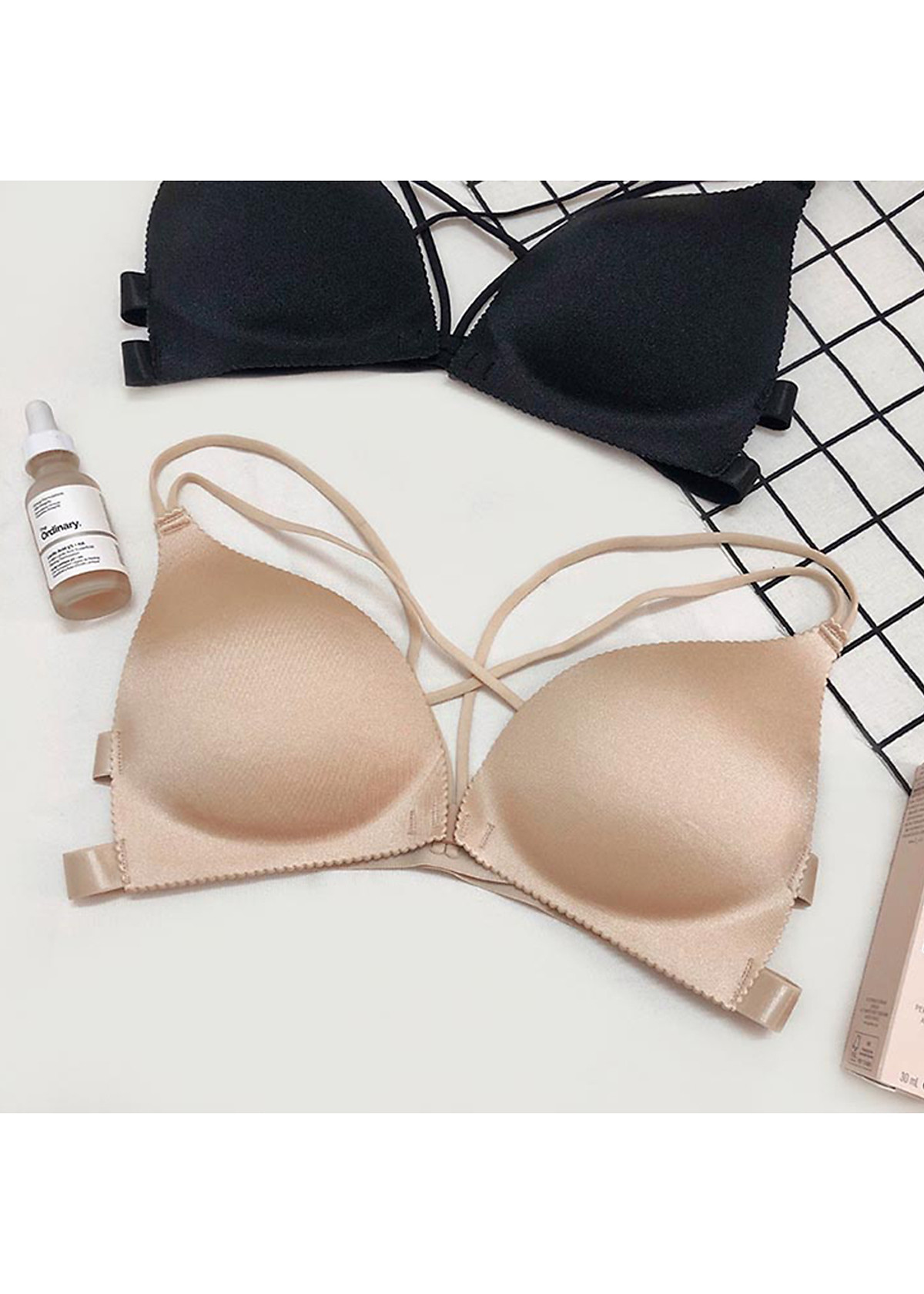 Combo 02 Áo Ngực Đúc Su Cài Trước Freesize ( Giao màu ngẫu nhiên)