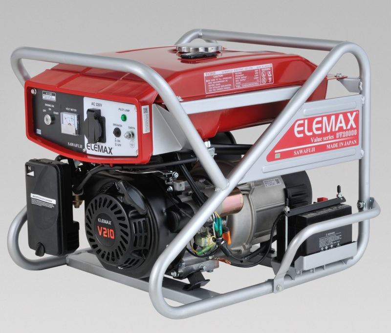Máy Phát Điện Chạy Xăng 2.5KVA Elemax SV3300S