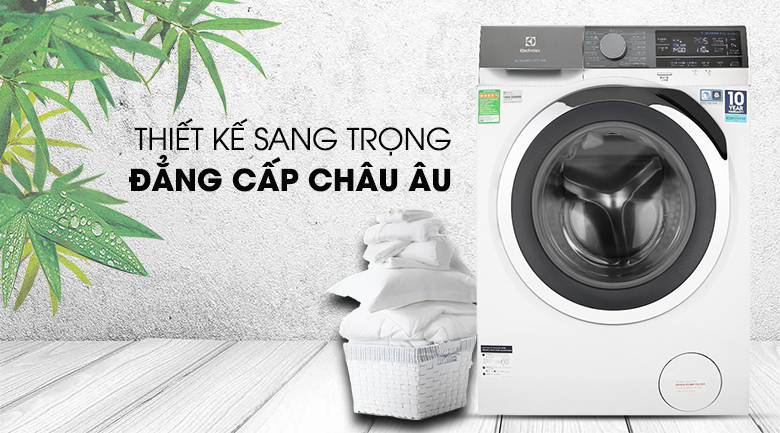 [Trả góp 0%]Máy giặt Electrolux 11kg lồng ngang EWF1142BEWA