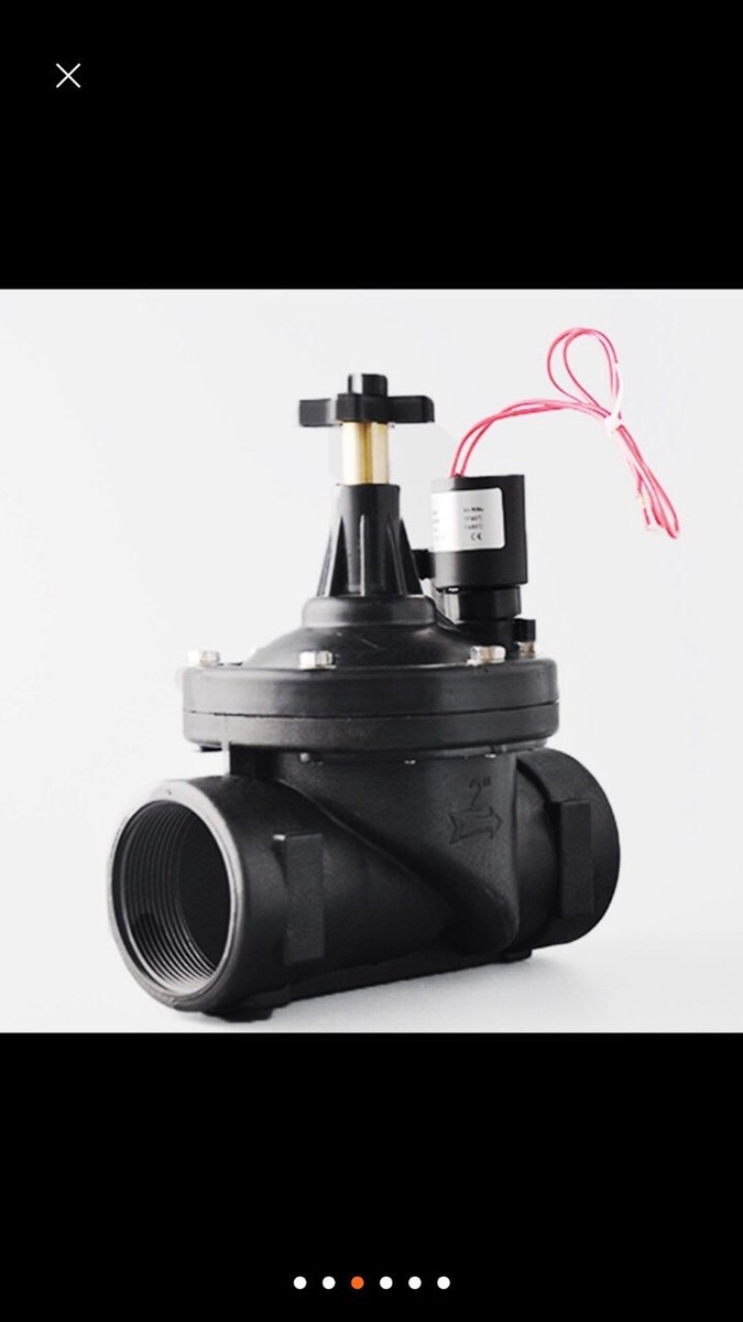 Van điện từ một chiều ngoài trời phi 60 điện 24v