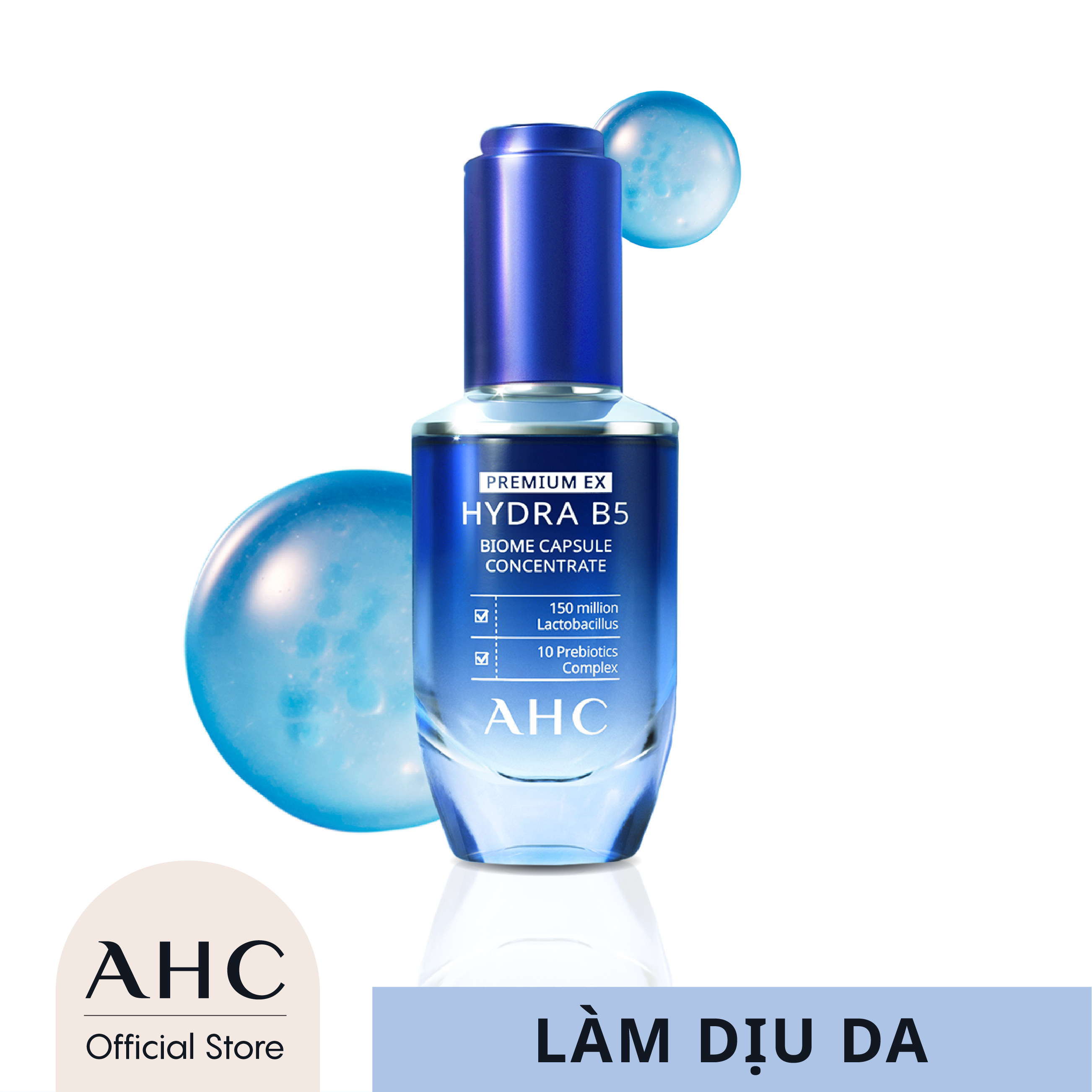 Tinh Chất Cô Đặc  AHC Premium Ex Hydra B5 Biome Capsule Concentrate 30ml
