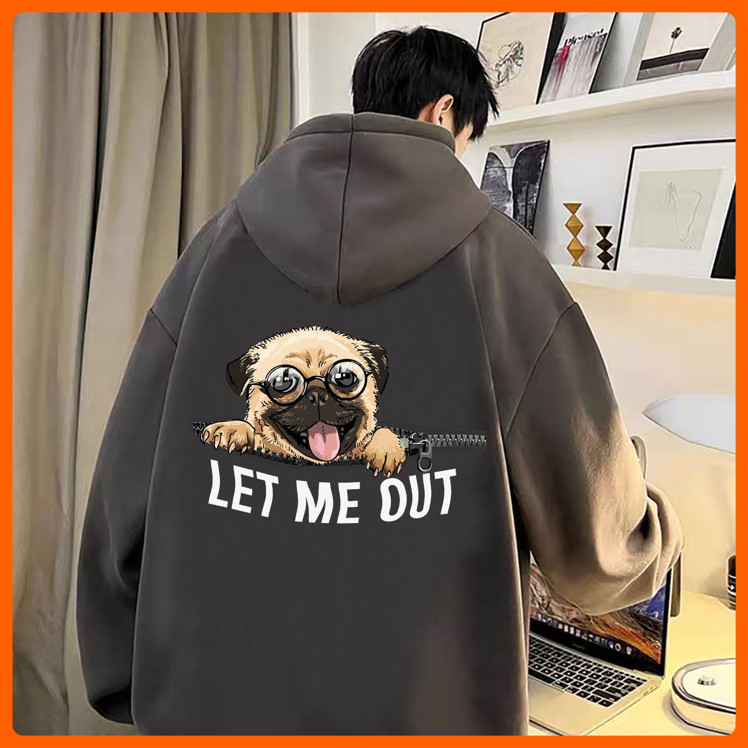 [Hoàn Tiền 15%] Áo Hoodie UNISEX in chữ