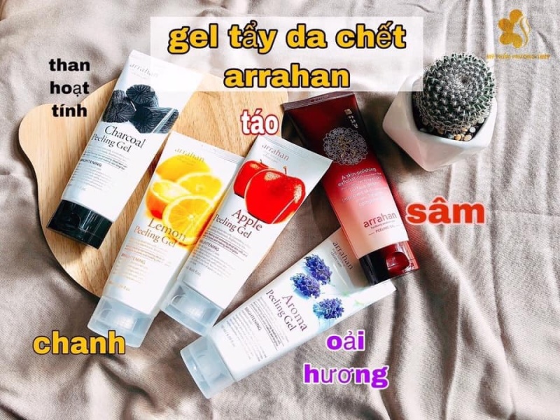 GEL TẨY DA CHẾT TRÁI CÂY ARRAHAN