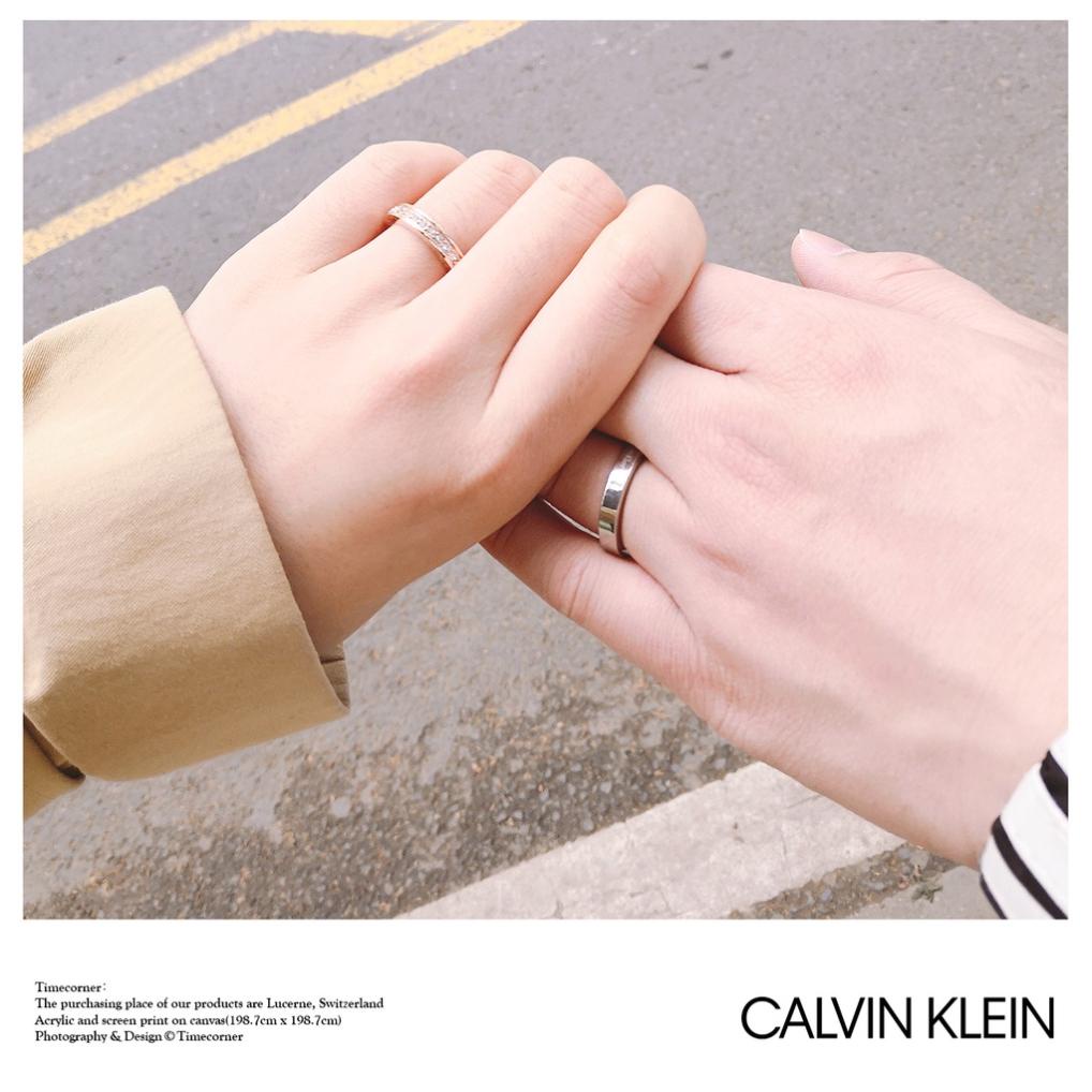 Nhẫn cặp đôi Calvin Klein Hook Ring - Nhẫn CK Authentic, thẻ tag, bill check Code - Daniel Store .