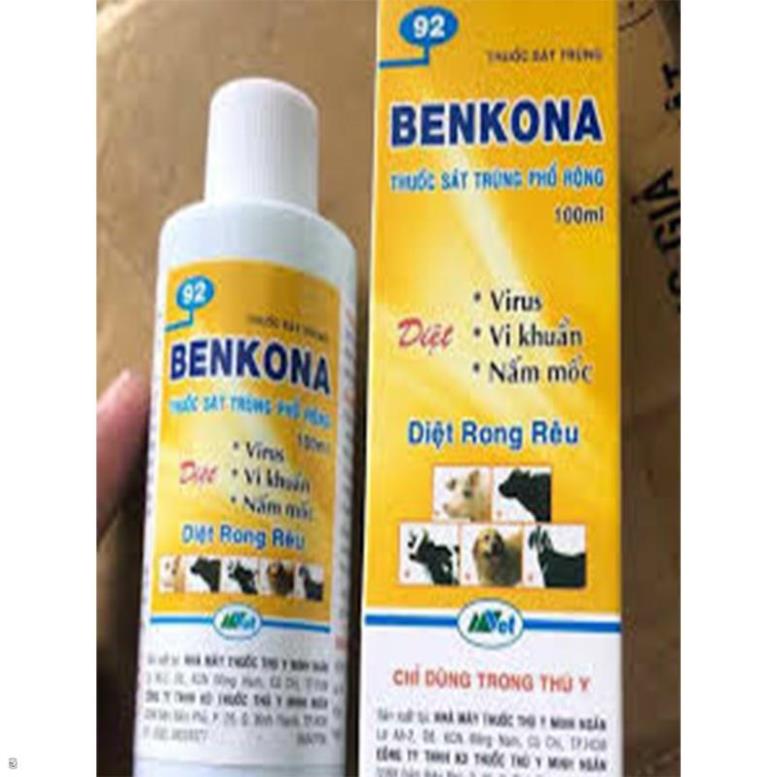 Benkona trừ nấm mốc ,vi khuẩn cho lan lọ 100ml